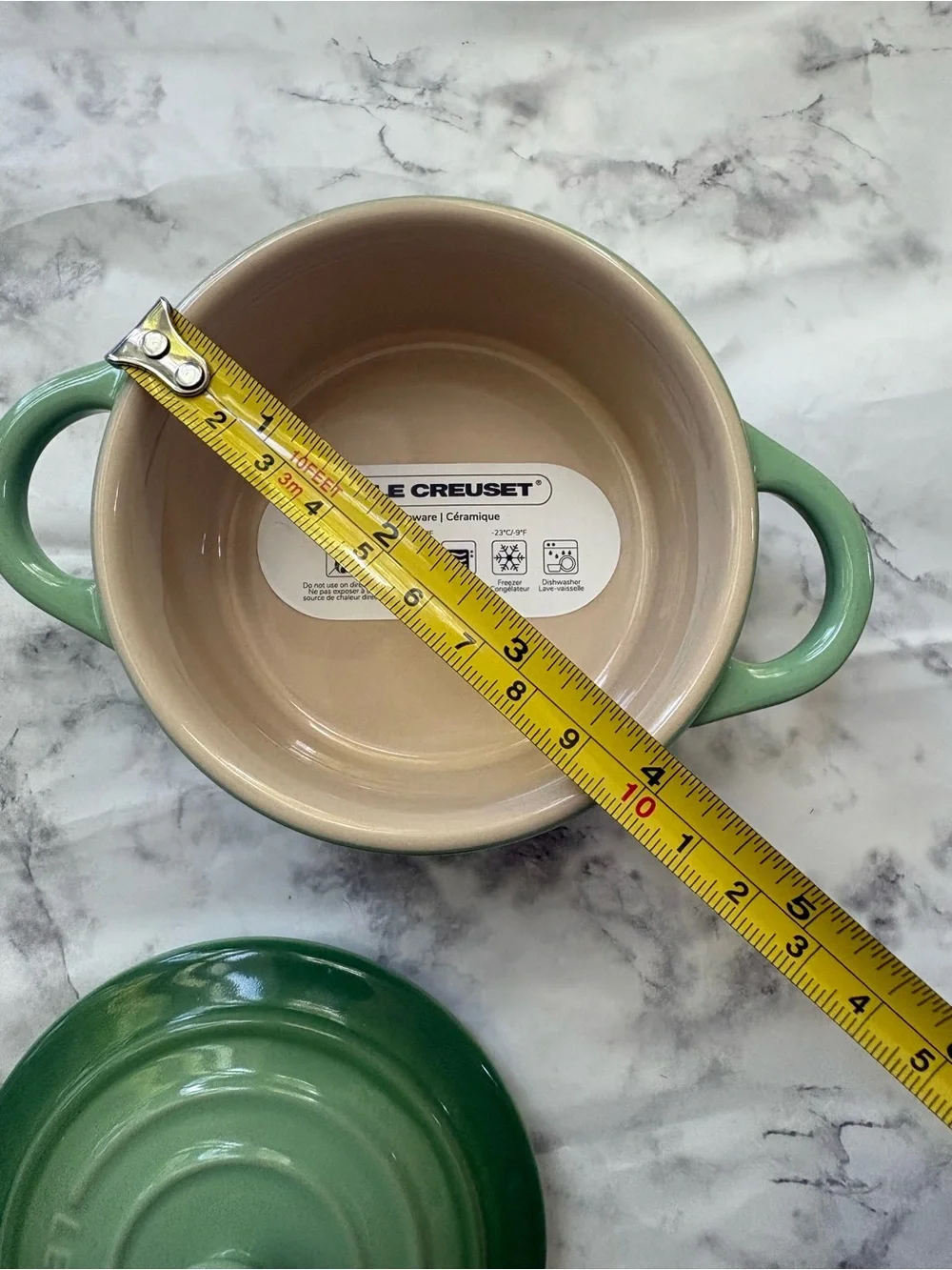 Le Creuset Mini 8oz Cocotte Rosemary